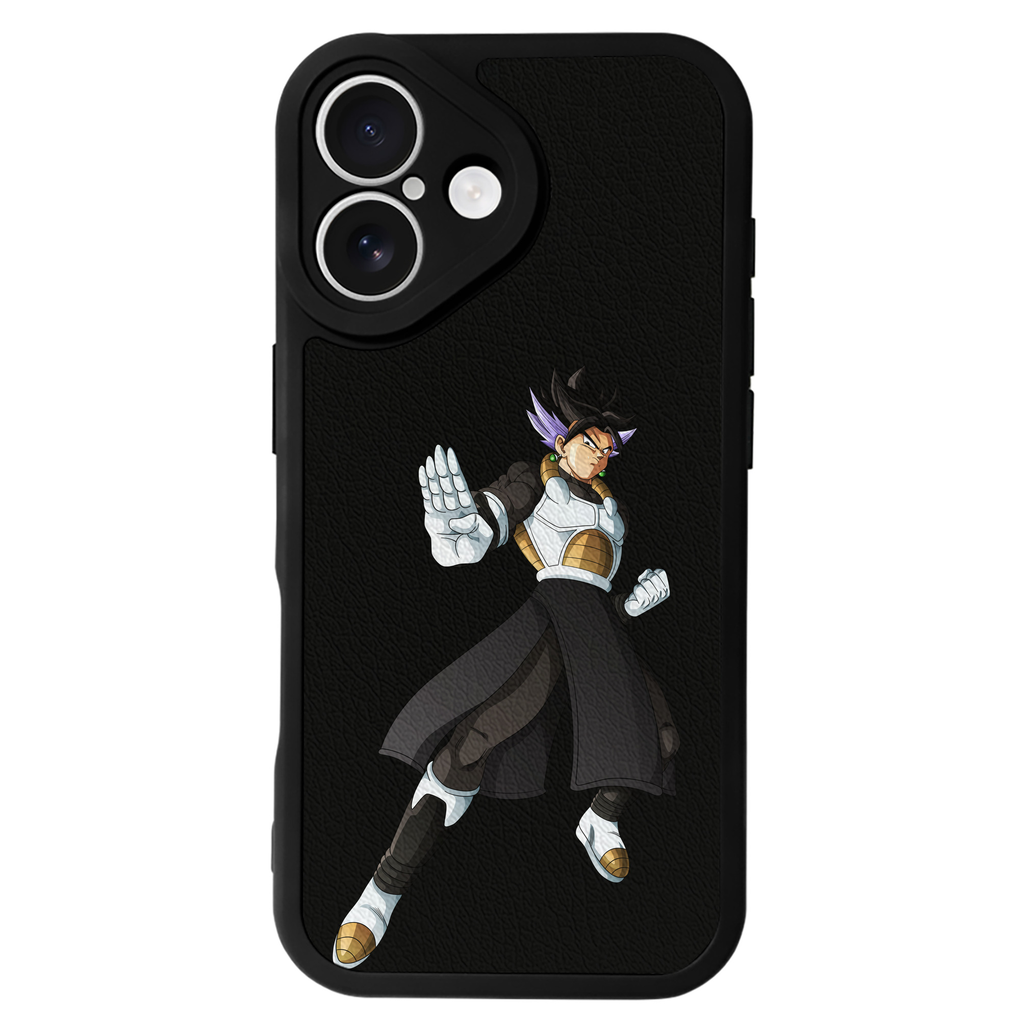 （画像用） ドラゴンボール ベジット DRAGON BALL Vegetto 【iPhone 16シリーズ対応】シリコンスマホケース（レザー調） 材質：シリコン